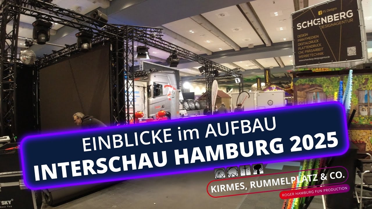 Einblick Aufbau der INTERSCHAU in Hamburg 2025 | RFHH #2502  [HD]