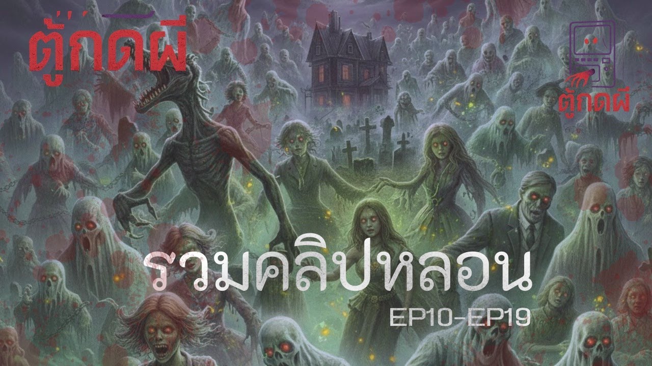 รวมคลิปหลอน l ตู้กดผี l EP Special2