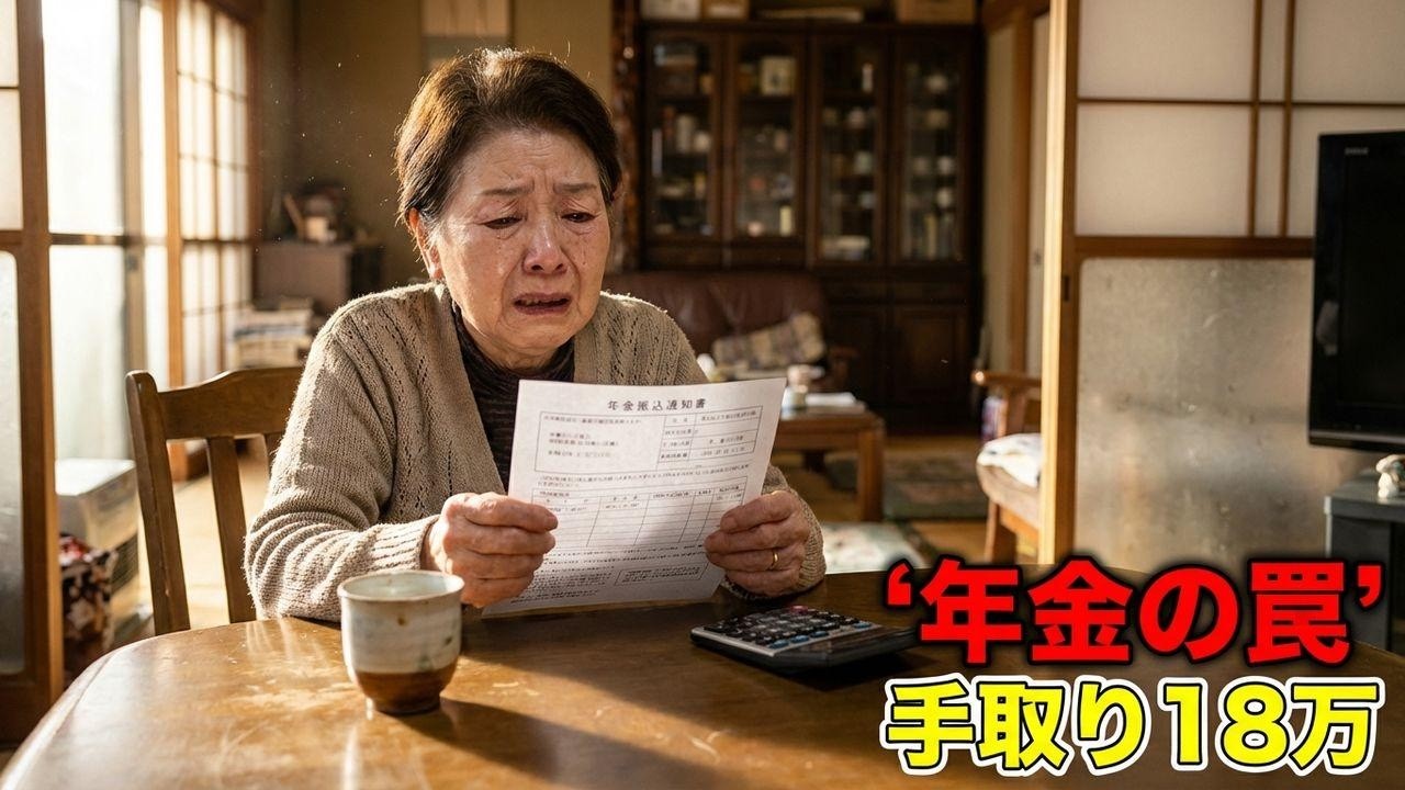 22万円のはずが18万…？40年働いた65歳女性が絶望した年金の罠