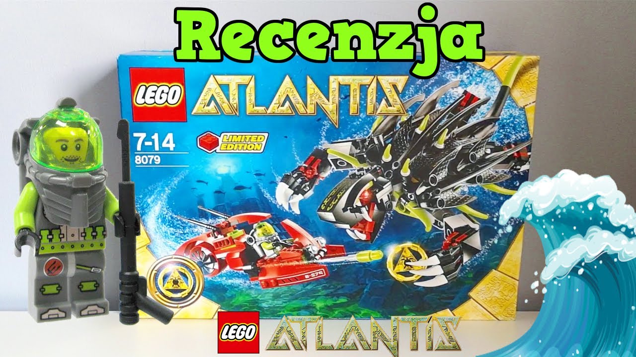 Lego Atlantis 8079 Głębinowy potw&oacute;r | RECENZJA