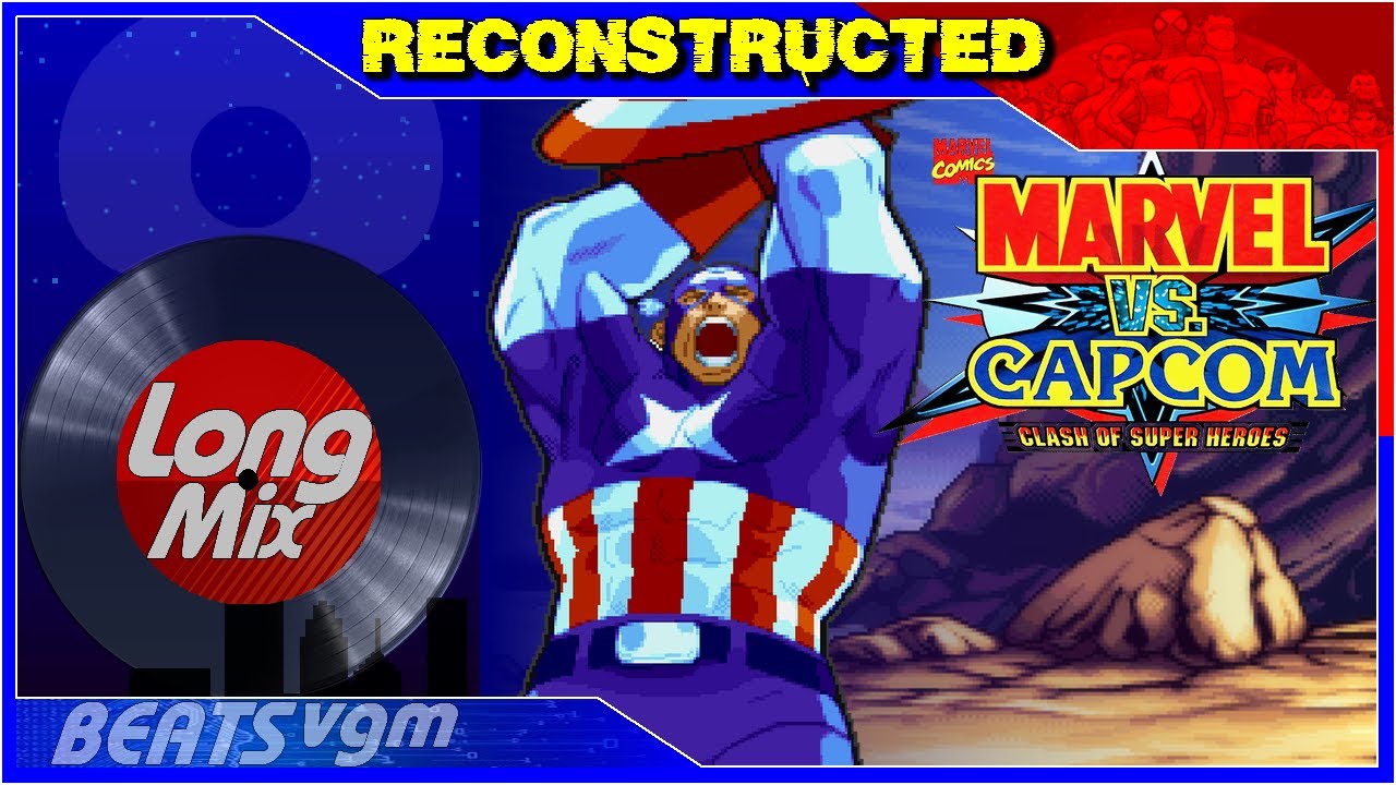 MVC: Clash of Super Heroes - Captain America's Theme [Reconstructed Long Mix 8-BeatsVGM]