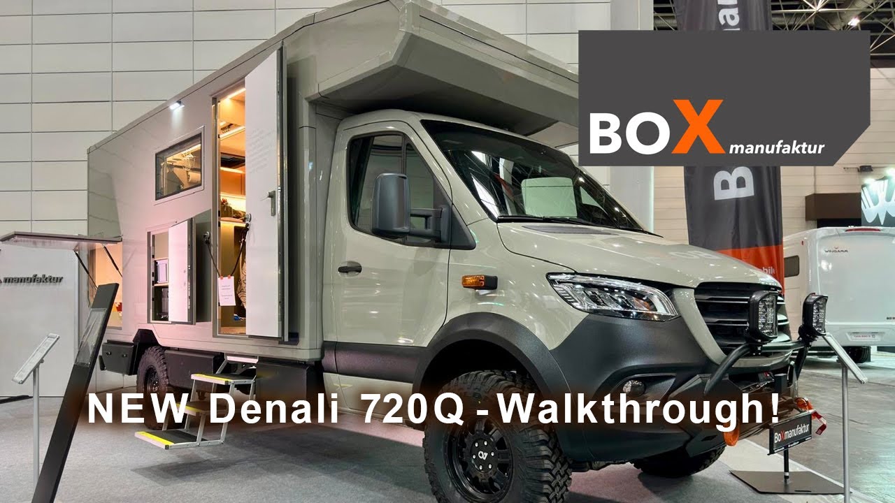 Luxury Off-Grid Living: A walk-through Tour of the NEW Boxmanufaktur Denali 720 Q