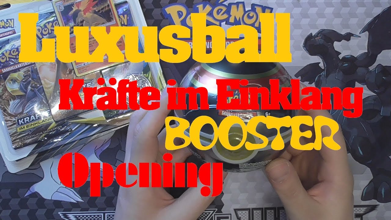 RAINBOW GX Pok&eacute;mon LUXUSBALL Kr&auml;fte im Einklang Opening - Rohrbin