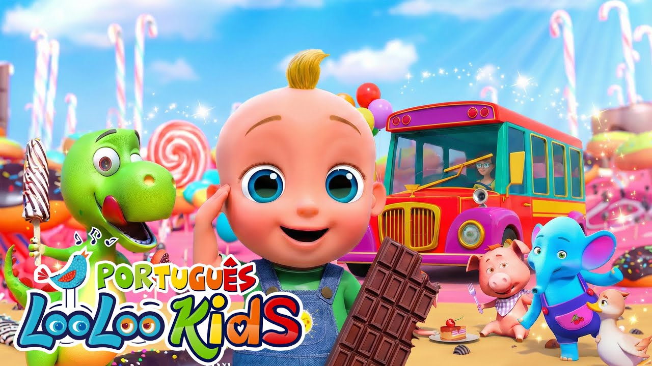 🍫CHOCOLATE - Músicas Infantis Brasileira - Canções infantis - LooLoo Kids Português