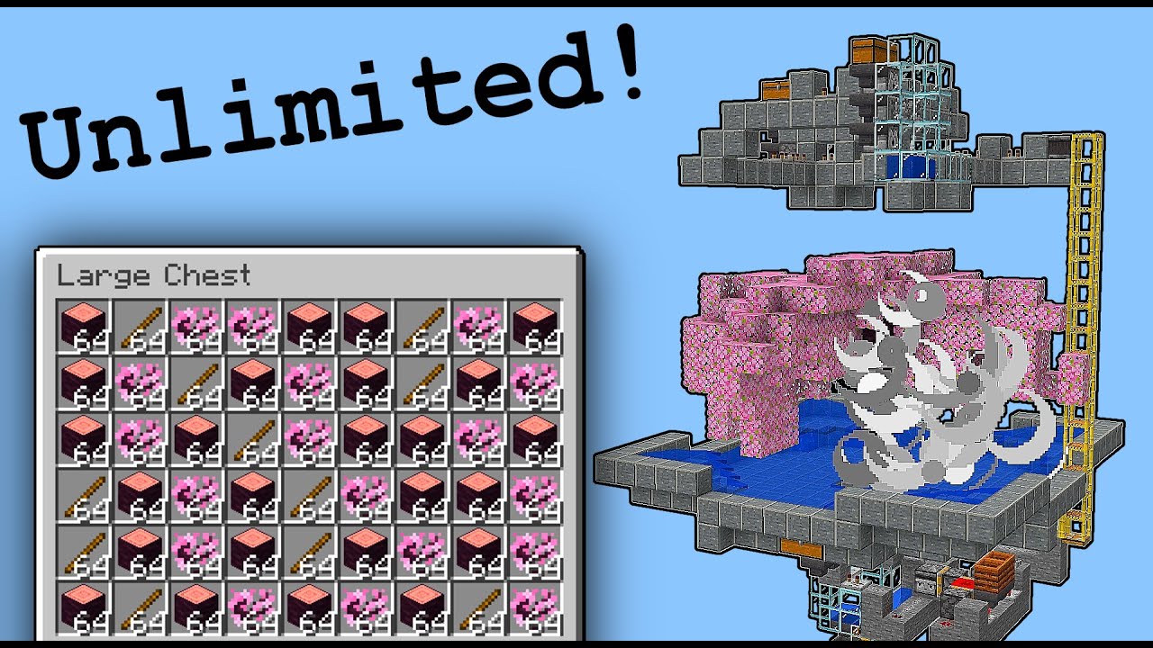 СМОТРИ описание: НОВАЯ простая автоматическая ферма вишневых деревьев в Minecraft [ГАЙД]