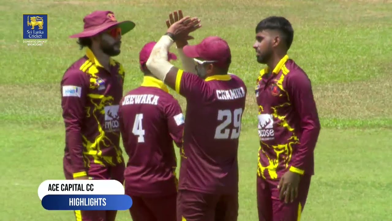 ACE Capital vs NCC - SLC Major Clubs 50 Over Tournament 2025
