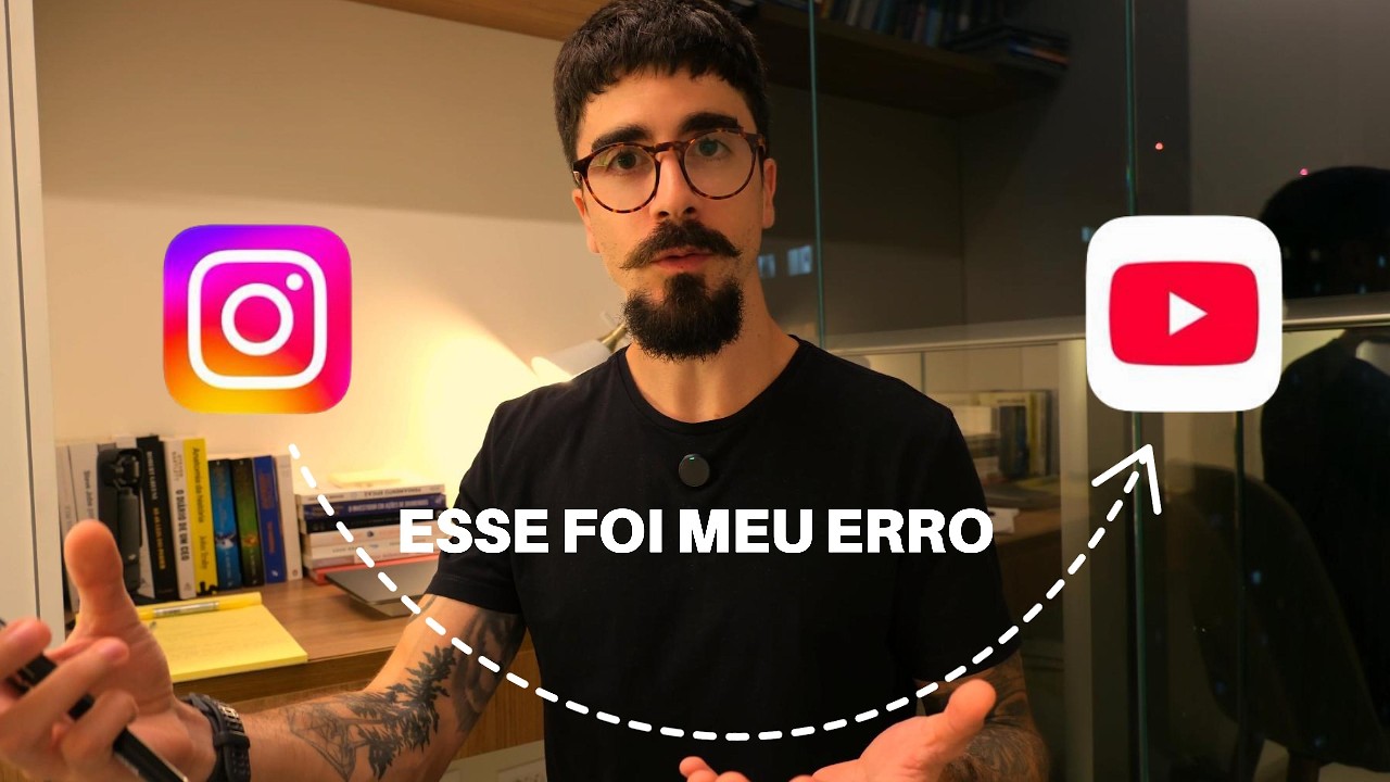 Por que eu não divulgo meus videos do YouTube (no Instagram)