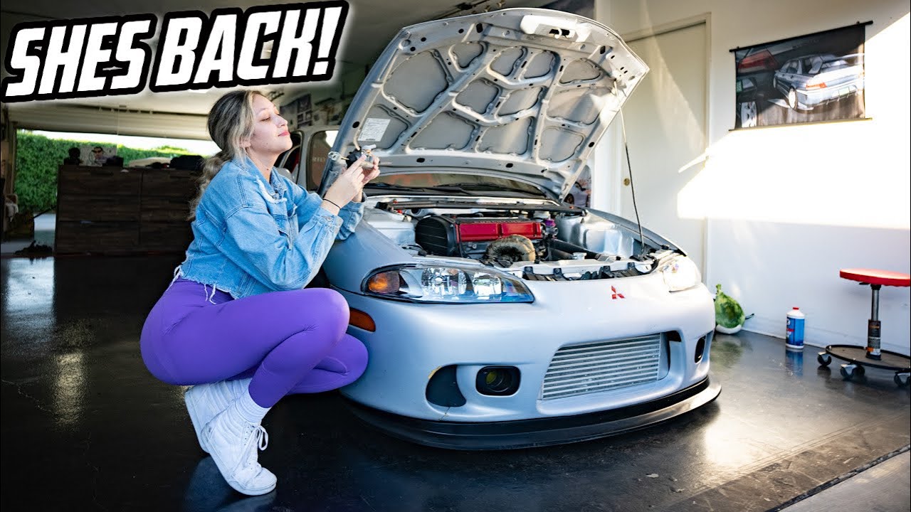 Fixing My BROKEN Eclipse TURBO! | Clutch Master Cylinder Replacement