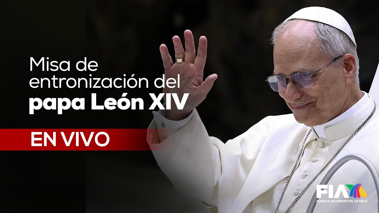 #EnVivo | Misa de entronización del papa León XIV