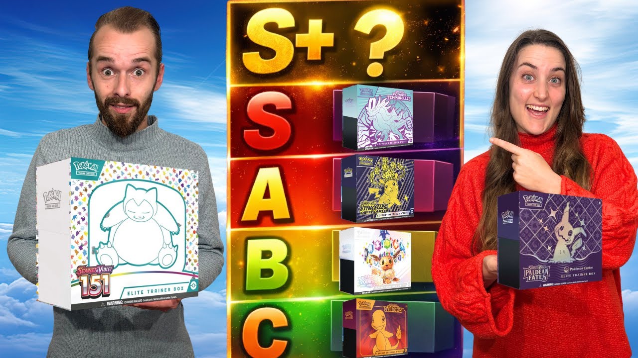 La VRAIE TIER LIST des ETB POKEMON ! (Et On OUVRE les MEILLEURS) !