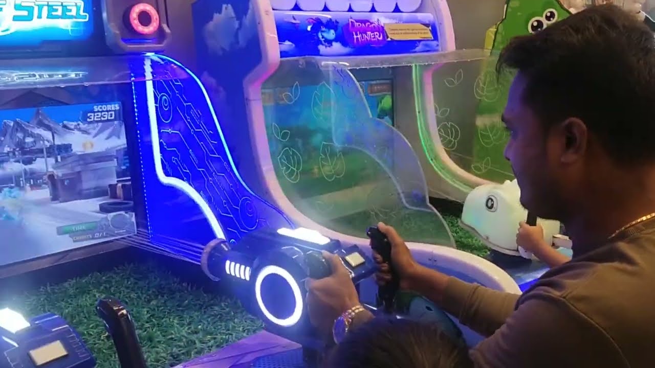 video games/ playing/ the capital Mall Vasai East/ kids Imaani show