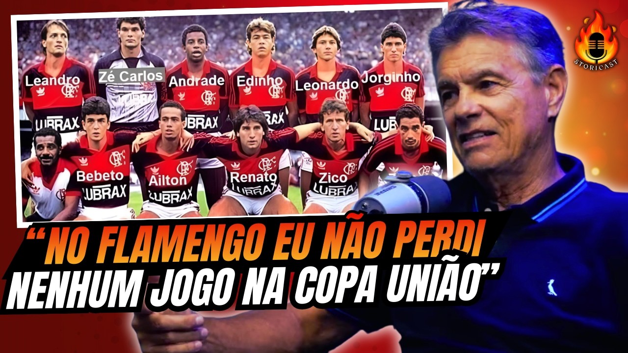 EDINHO conta histórias de BASTIDORES com RENATO GAÚCHO e ZICO no FLAMENGO DE 87