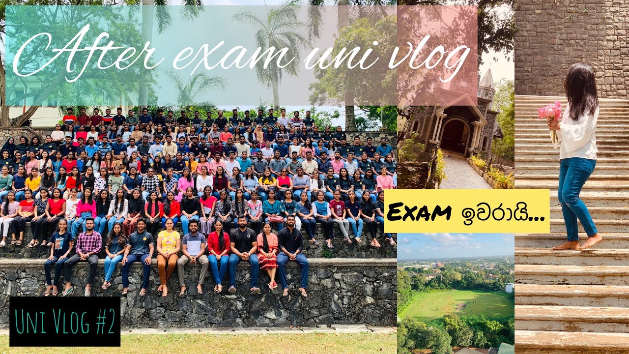 AFTER EXAM UNI VLOG | Uni Friends | Going Back Home | University of Kelaniya | Sri Lanka🇱🇰