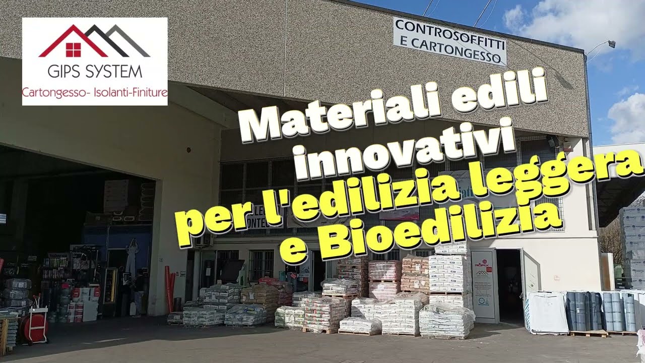 Gips System - materiali per l'edilizia leggera e bioedilizia
