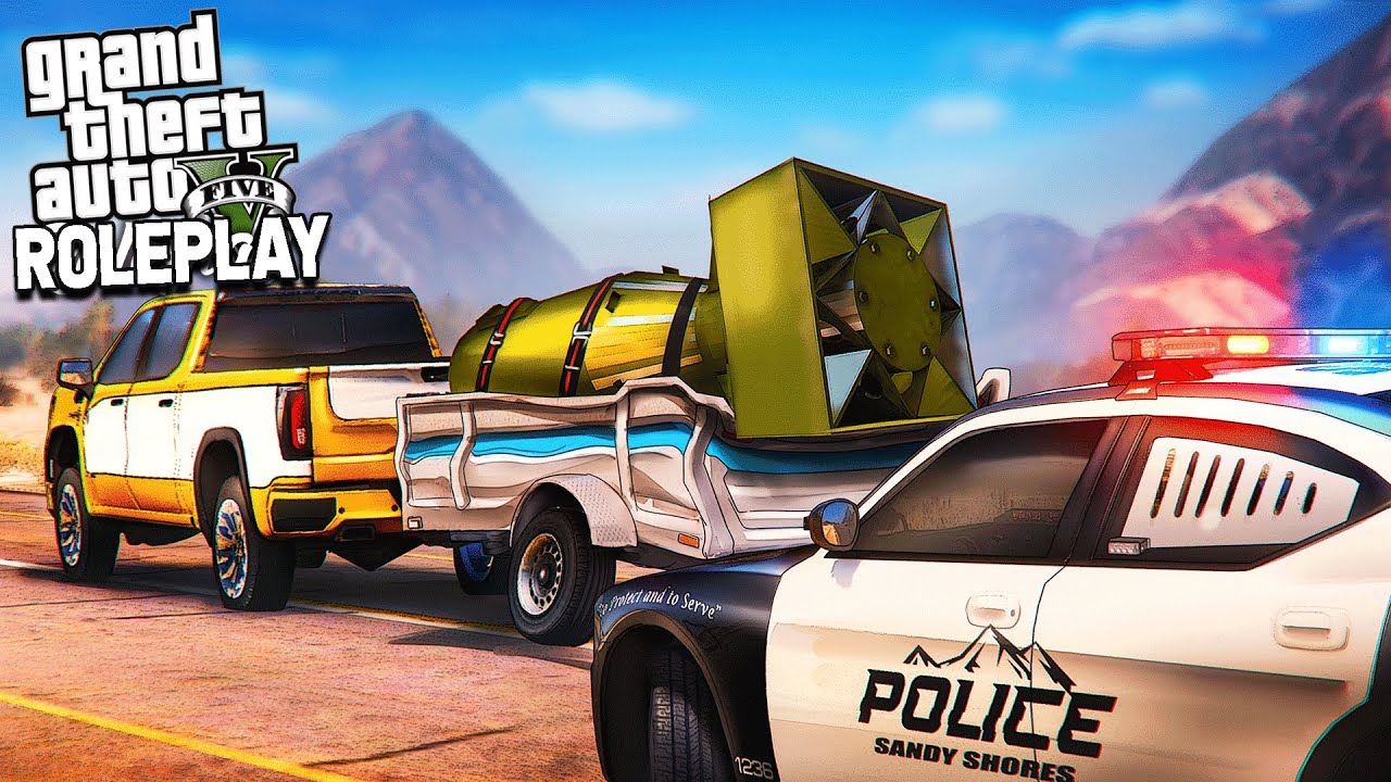 NUCLEAR POLICE CHASE - GTA RP