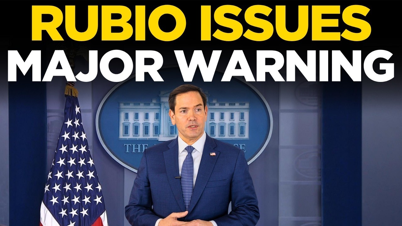 Marco Rubio LIVE: UN Launches Emergency Evacuation In Strait Of Hormuz | Rubio Issues Stark Warning
