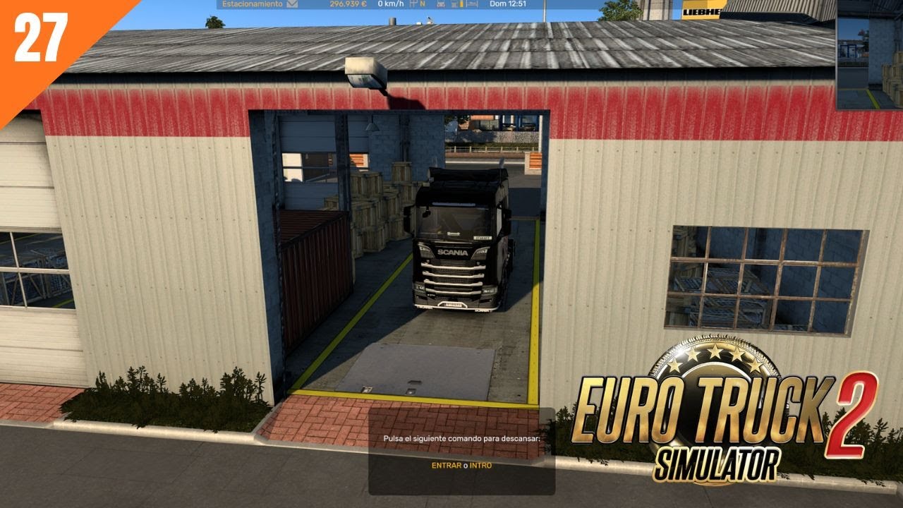 ETS2  - ROLLOS DE PAPEL (18T) - LUXEMBURGO A CALAIS- COMPRAMOS NUEVO GALPON
