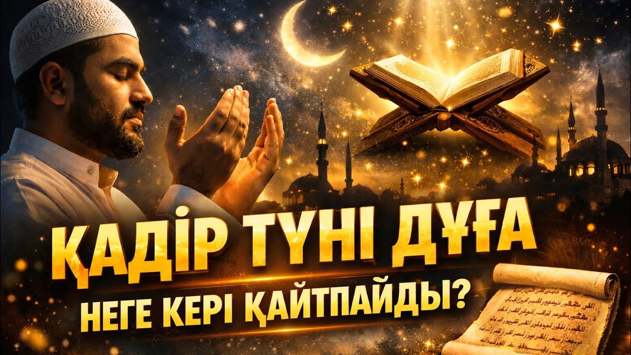 Қадір түні неге дұға кері қайтпайды