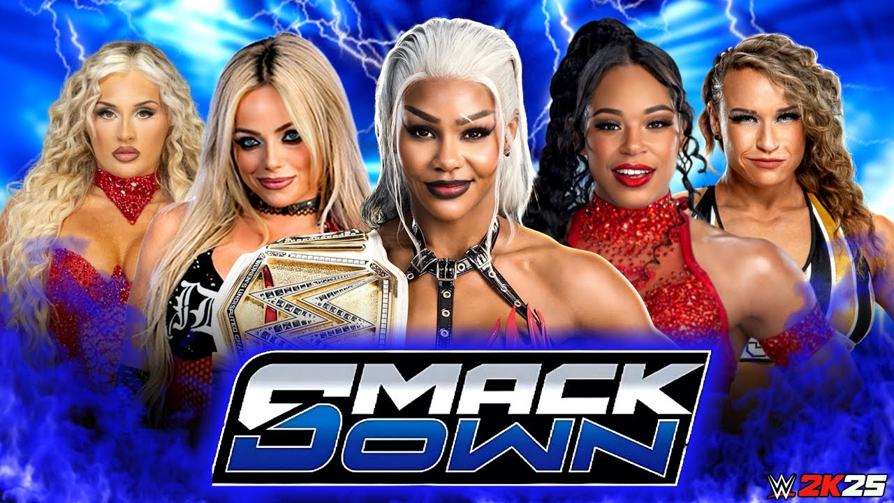 WWE SMACKDOWN: 5 Women Elimination Full Match 09-Feburary-2026