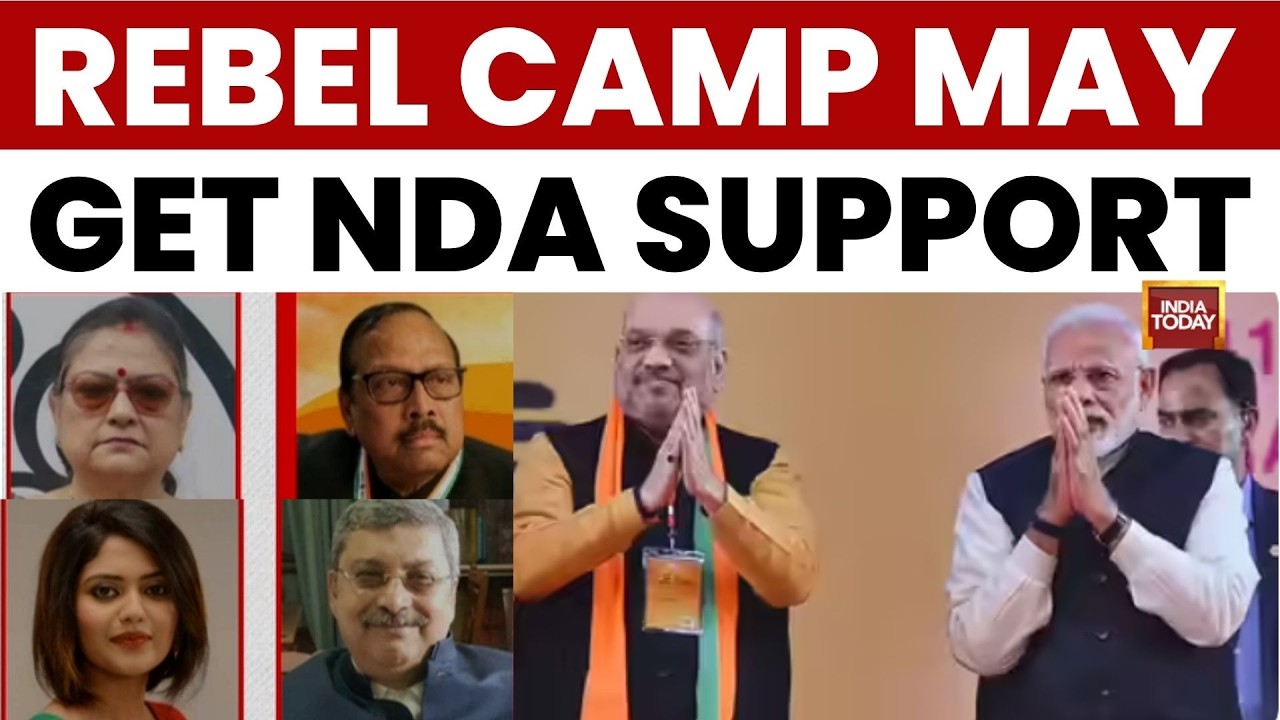 TMC Rebellion: 19 MPs Back Separate Bloc, NDA Support Claim Emerges | West Bengal | India Today News