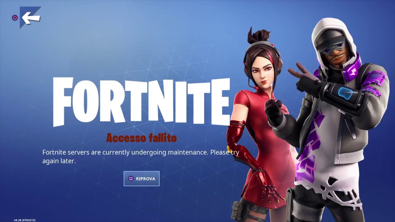 FortnIte nuova patch