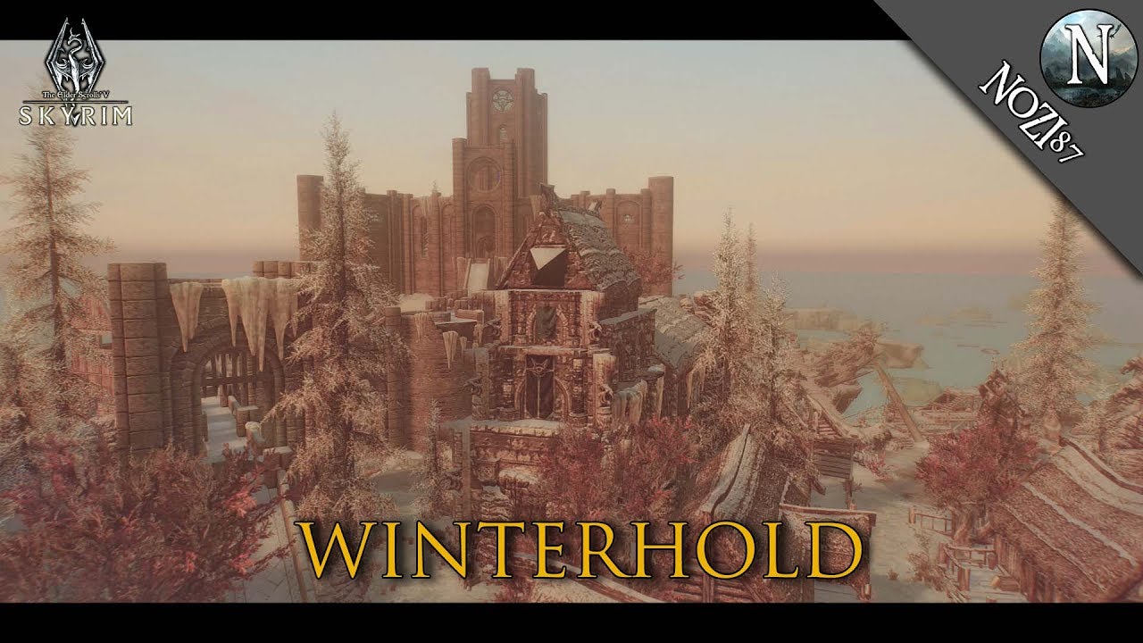 TESV - Skyrim Mod Showcase SSE: Winterhold by dwemer156