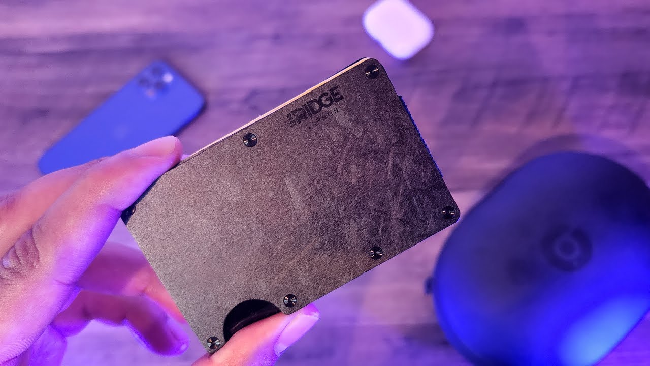 Ridge Wallet : Forged Carbon