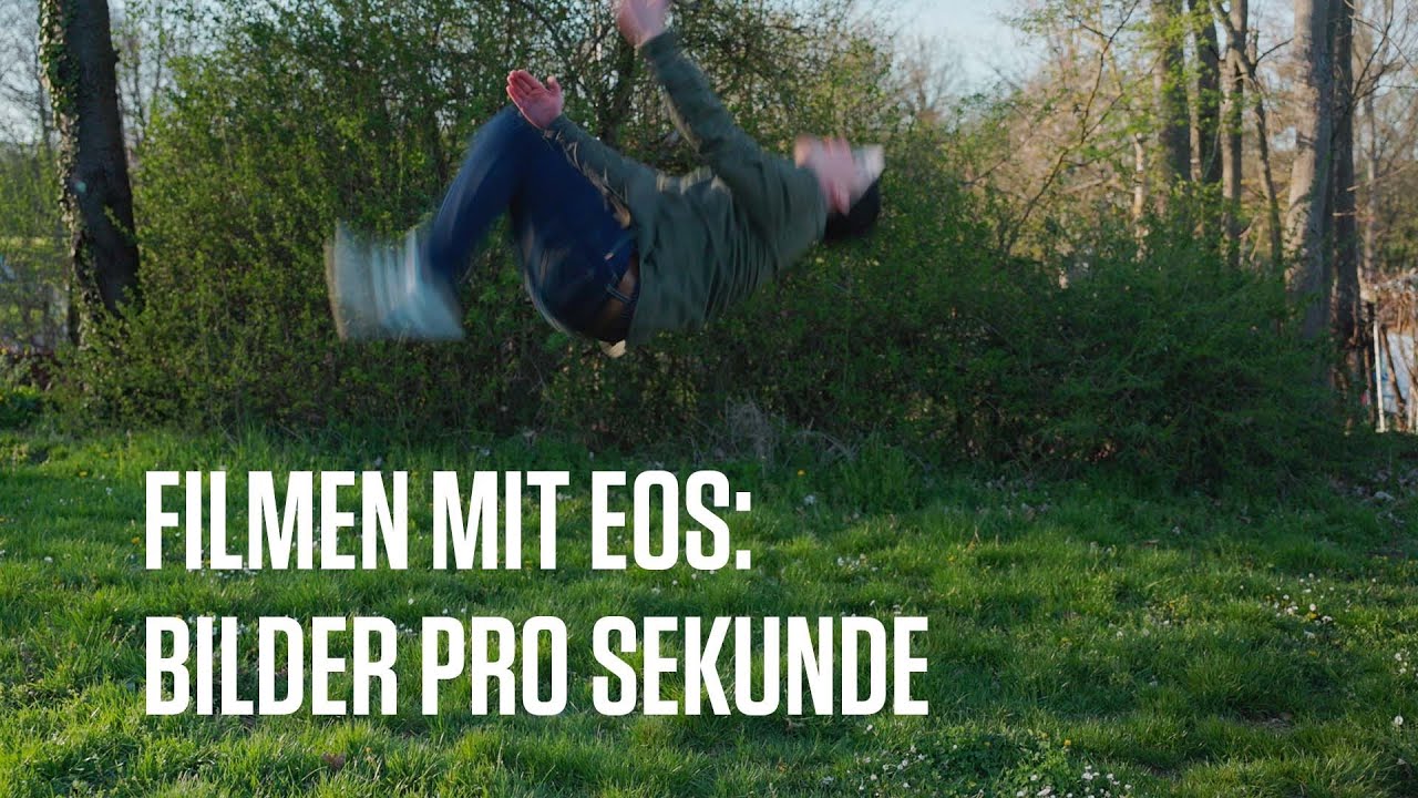 Canon Academy Quick-Tipp zu Filmen mit der EOS: Bildrate und Belichtungszeit