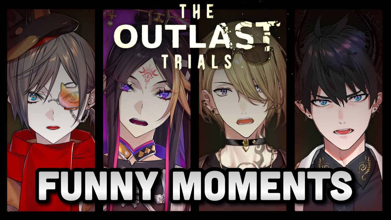 Shu, Mysta, Luca, and Ren in The Outlast Trials (funny moments from Shu’s POV)