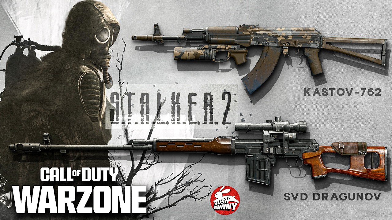Recreating AK - 74M & SVD Dragunov | S.T.A.L.K.E.R. 2 Inspired Loadout – Warzone