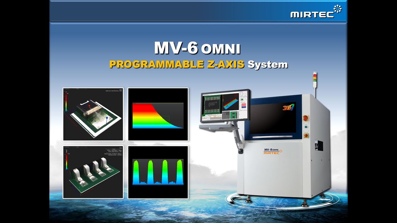 MIRTEC MV-6 OMNI Programmable Z-Axis System-REV4