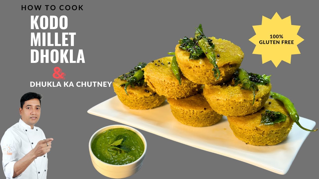 Millet Dhokla Recipe | How to Make Soft and Spongy Millet Dhokla | Healthy Food  | Chef Sahajan