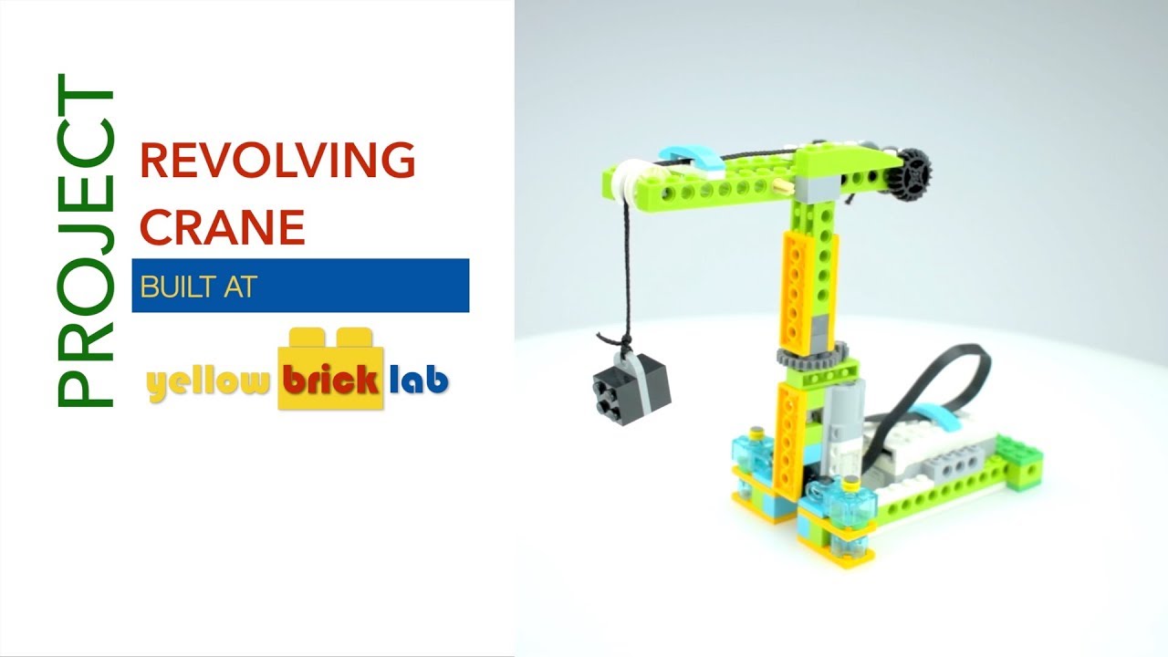 Revolving Crane with LEGO&reg; We Do 2.0
