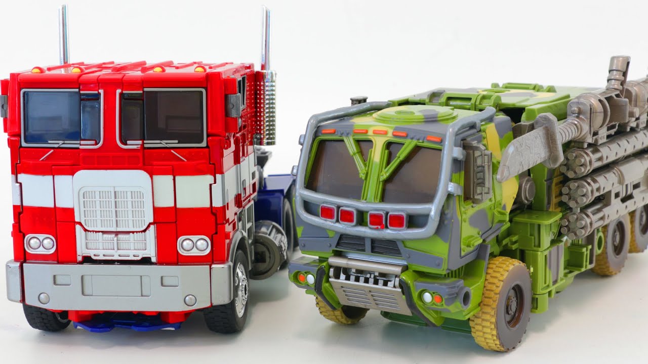 Transformers Oversized Hound Optimus Prime Vehicle Car Toys 트랜스포머 증강판 하운드 옵티머스 프라임 자동차 장난감 로봇 변신 동영상