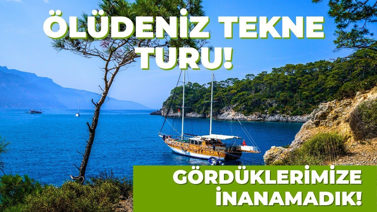 Ölüdeniz'de Tekne Turuna Çıktık! Gördüklerimize İnanamadık⛵☀️