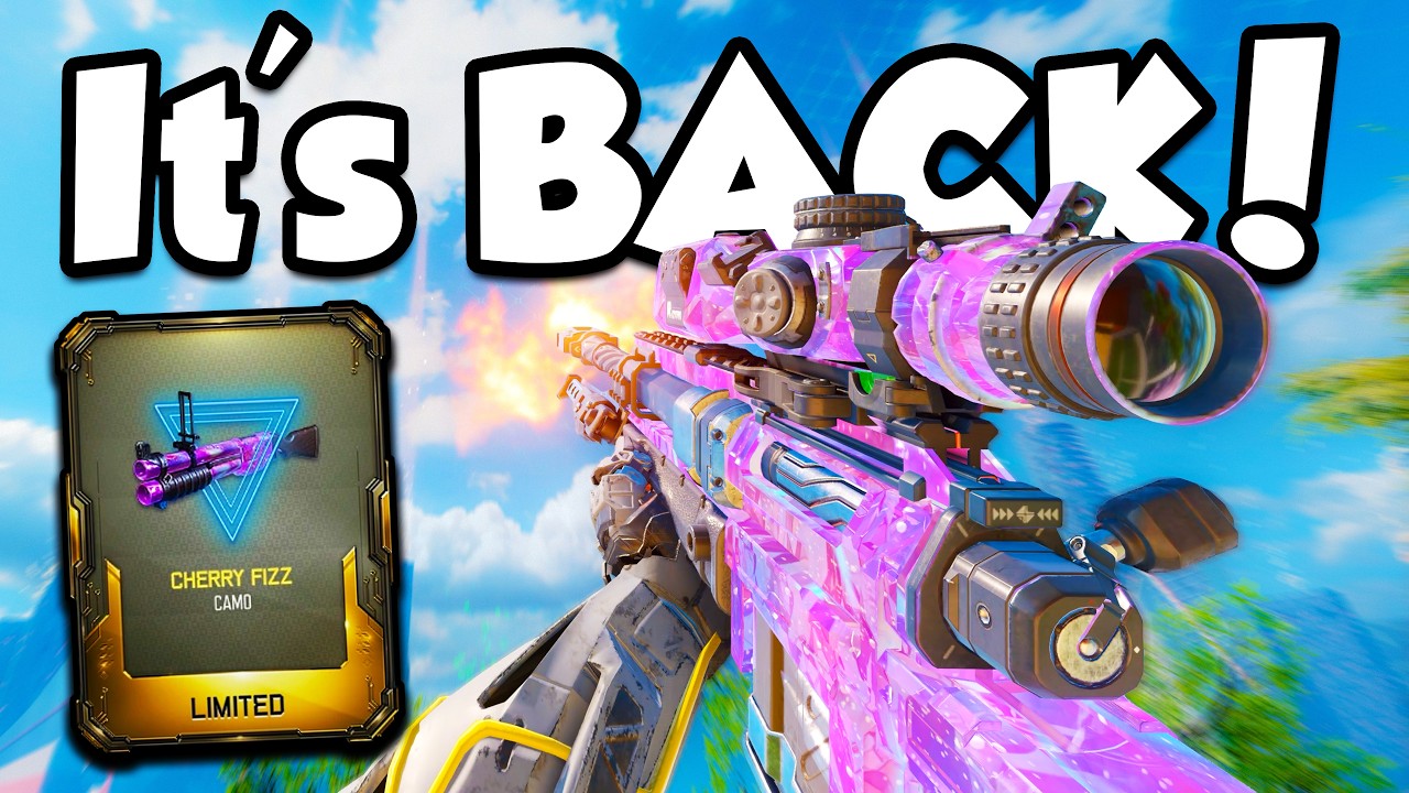 BO3 CHERRY FIZZ CAMO is BACK, but there's a Problem...