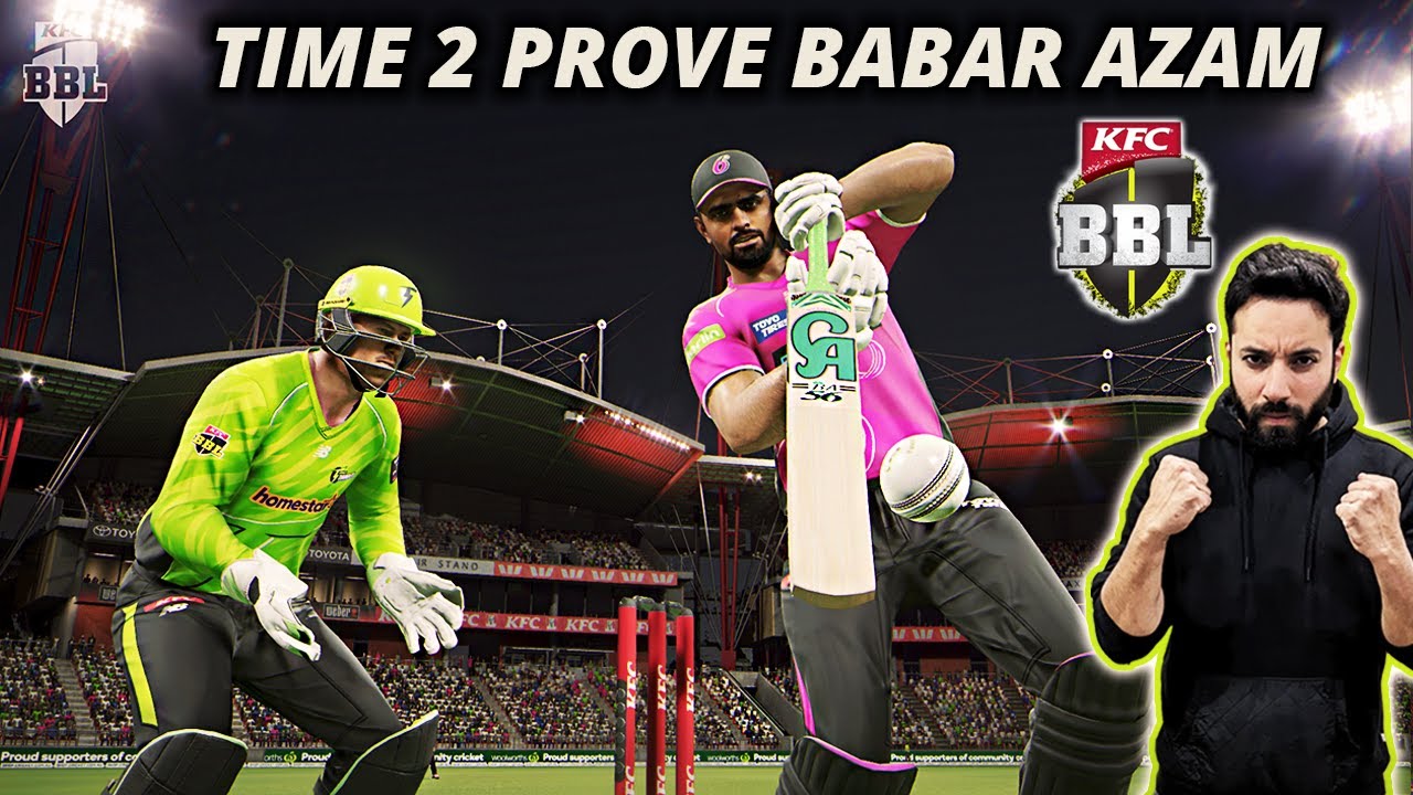 Bohat Ho Gya Babar Bhai 💪 Big Bash League With Star Player Babar Azam 🤩 Cricket 26 PC Gameplay