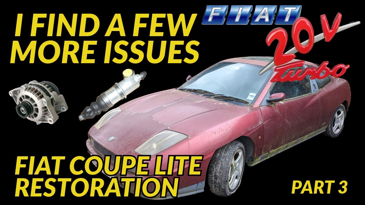 Fiat Coupe restoration PT3 up and running but we have ISSUES!