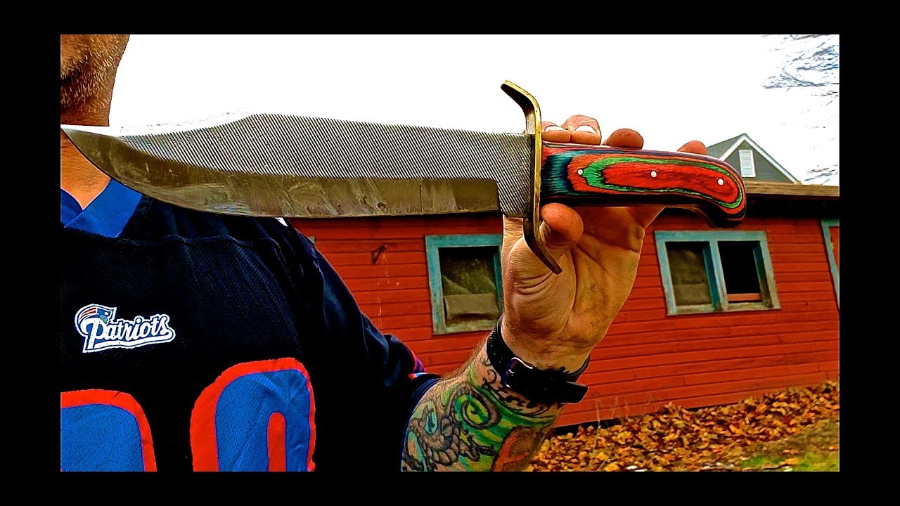 Обзор ножа Bowie от Sawmill Cutlery Ark-N-Saw