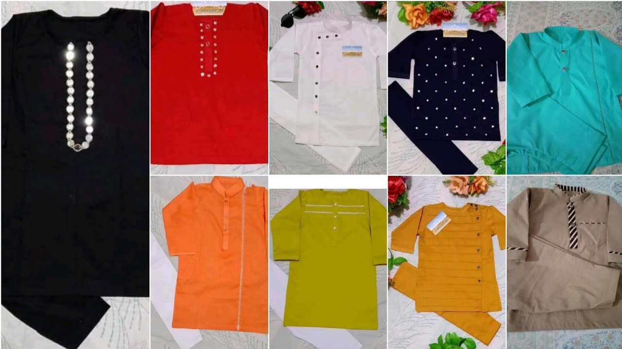 New and stylish handmade baby boy dresses for eid/cotton lawn dresses for baby boys