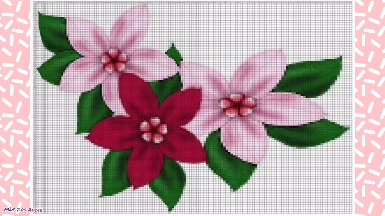 30 Gráficos de punto de cruz para servilletas