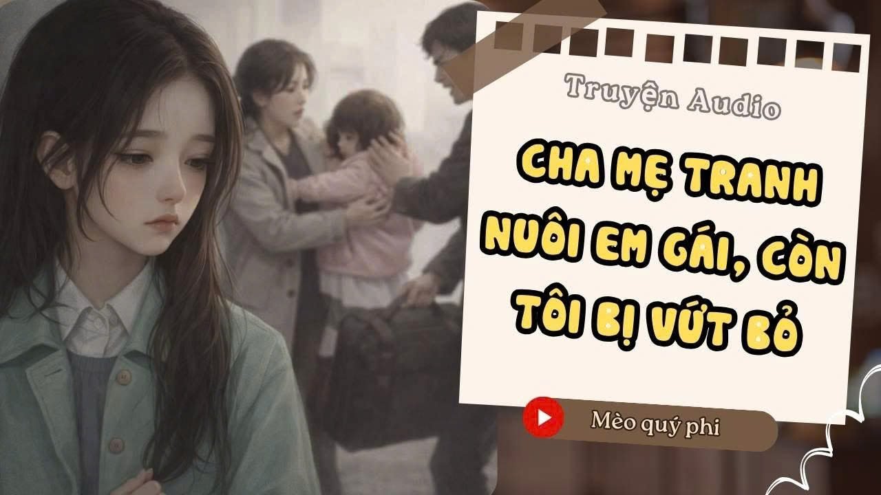 Truyện Audio - Cha Mẹ Tranh Nuôi Em Gái, Còn Tôi Bị Vứt Bỏ #meoquyphi
