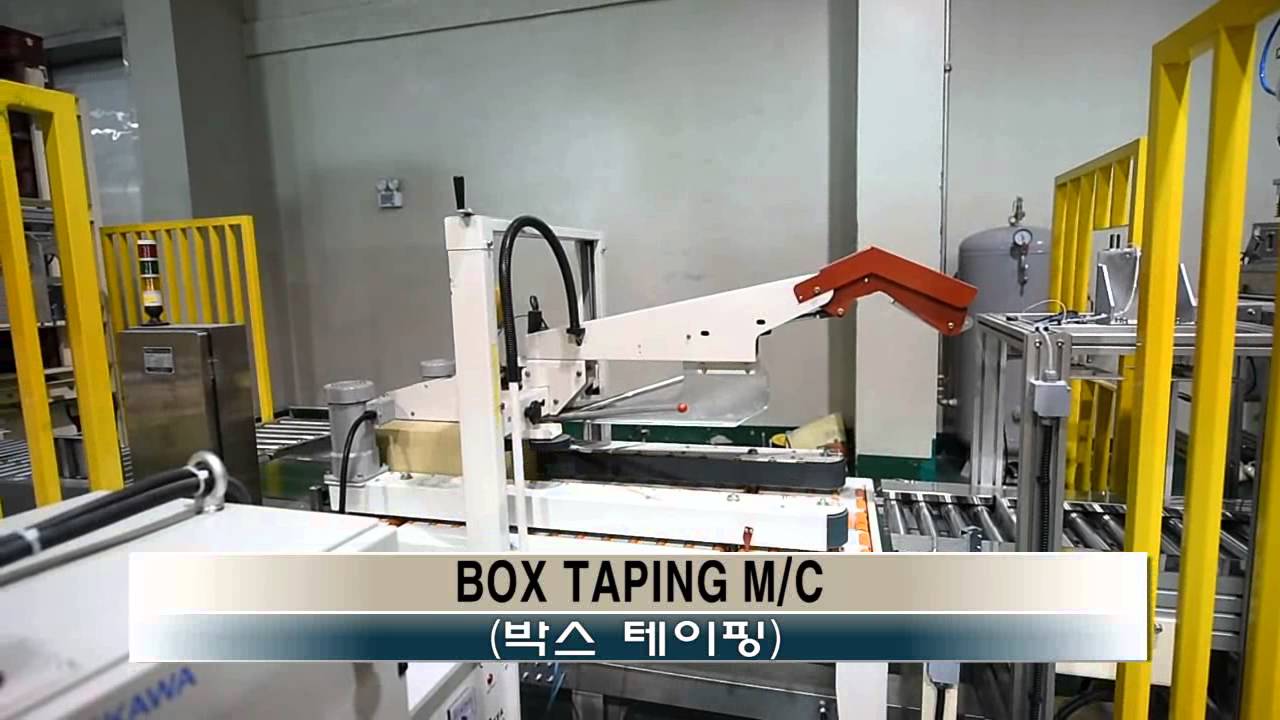 Auto weighing & Rotary packing M/C & Robot System