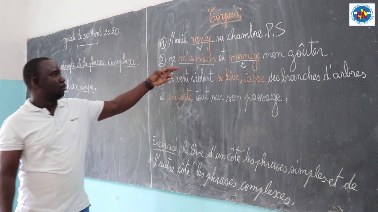 Classe de la 9&egrave;me ann&eacute;e: Cours de Fran&ccedil;ais 