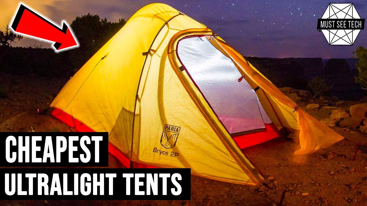 9 Cheapest Ultralight Tents that Are Finally Getting Closer to the Affordable Price Range