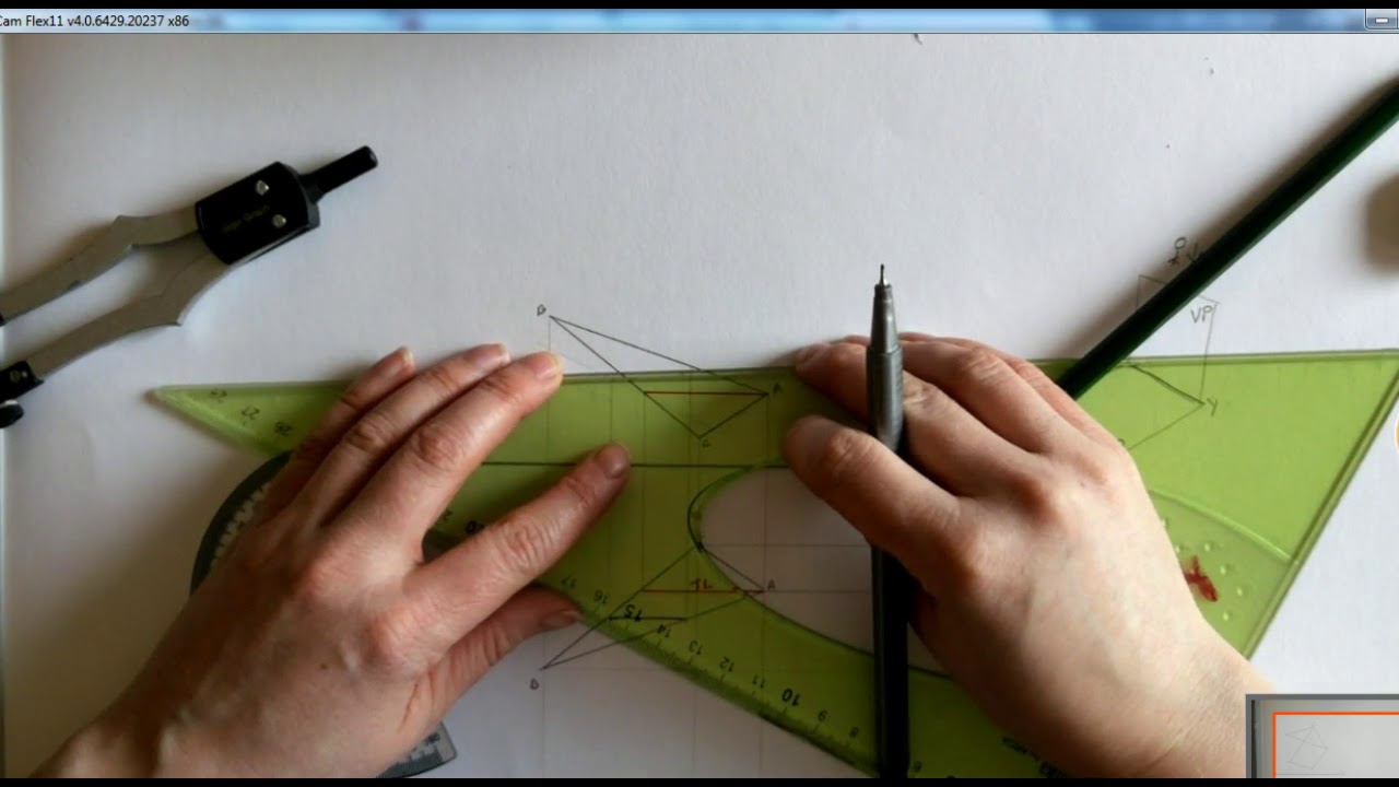 DCG: Planes - Angle the plane makes with the VP & HP
