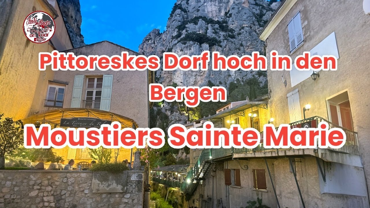 Moustiers-Saint-Marie,pittoreskes Dorf hoch in den Bergen #provence #roadtrip #wohnmobil #travel