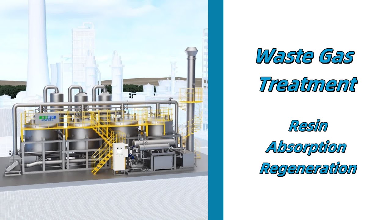 Waste Gas Treatment-Resin Absorption Regeneration