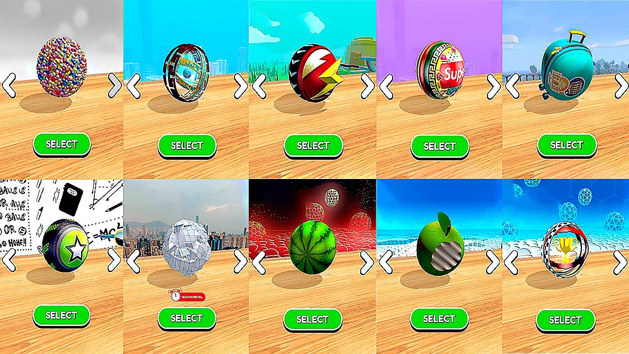Going Balls - All Worlds! New Race-409
