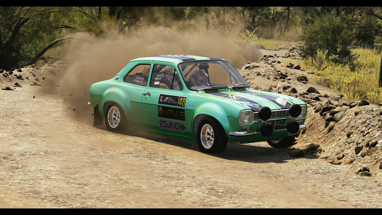 EA WRC Greece Harvati Ford Escort RS 1600 MK1 9:31.782 #1 Rank